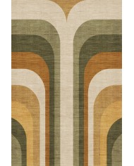 Pendao Modern Şönil Pamuk Tabanlı Yıkanabilen Kaydırmaz Antibakteriyel  Salon Halısı