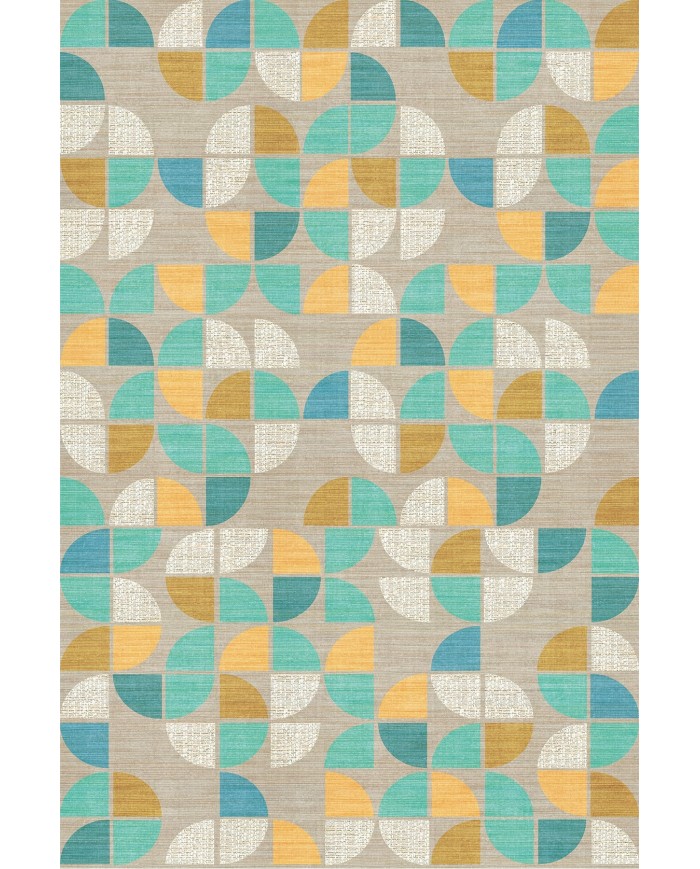 Epola Modern Şönil Pamuk Tabanlı Yıkanabilen Kaydırmaz Antibakteriyel  Salon Halısı