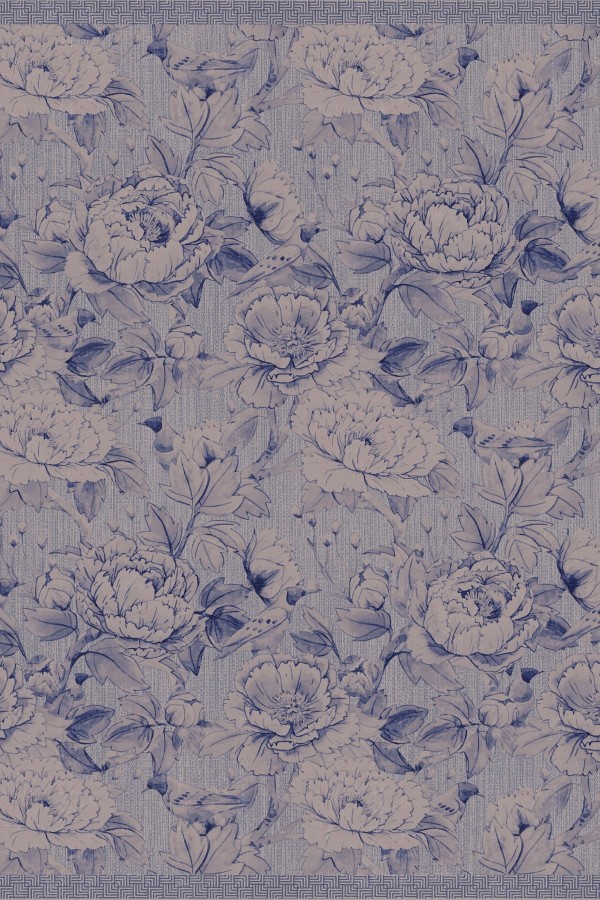 Sunikas Floral Desenli Pamuk Tabanlı Yıkanabilen Kaydırmaz Antibakteriyel Şönil Salon Halısı Sunikas Floral Desenli Pamuk Tabanlı Yıkanabilen Kaydırmaz Antibakteriyel Şönil Salon Halısı