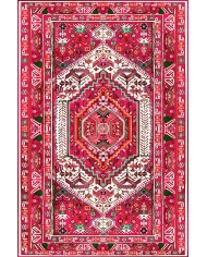 Zaren Kadife Yıkanabilir Kaymaz Pamuk Tabanlı Antibakteriyel Salon Halısı