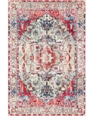 Zonya Kadife Yıkanabilir Kaymaz Pamuk Tabanlı Antibakteriyel Salon Halısı