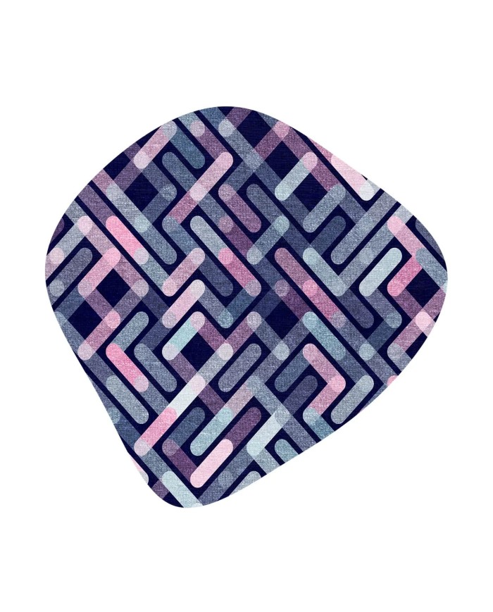 Asel Şönil Yıkanabilir Kaymaz Pamuk Tabanlı Antibakteriyel Asimetrik Halı