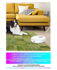 Berta Modern Kadife Desenli Pamuk Tabanlı Yıkanabilen Kaydırmaz Antibakteriyel Salon Halısı