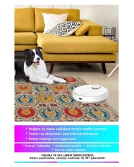 Natura Modern Kadife Desenli Pamuk Tabanlı Yıkanabilen Kaydırmaz Antibakteriyel Salon Halısı