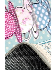 Odaly Modern Kadife Modern Pamuk Tabanlı Yıkanabilen Kaydırmaz Antibakteriyel Mutfak Halısı