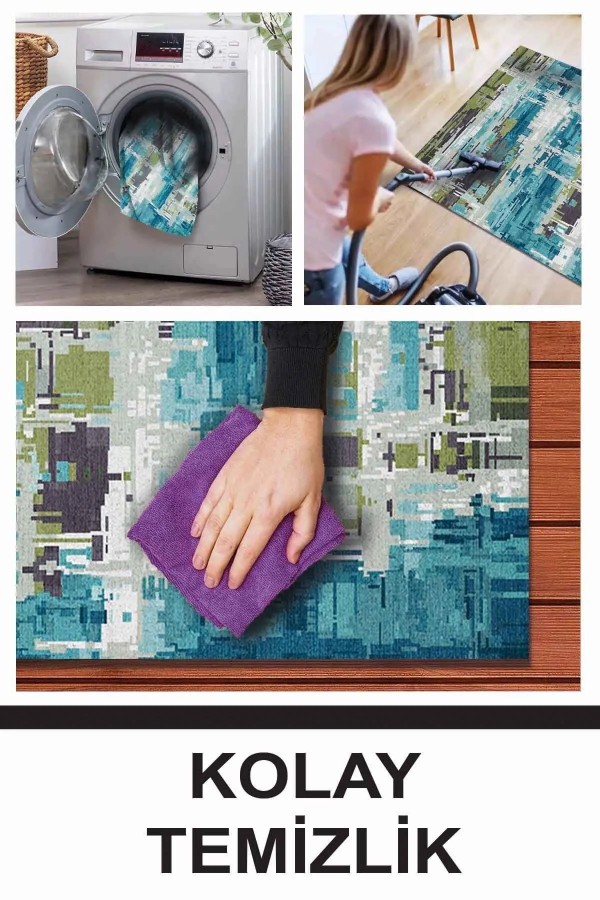 Ocımum Patchwork  Kadife  Pamuk Tabanlı Yıkanabilen Kaydırmaz Antibakteriyel Salon Halısı Ocımum Patchwork  Kadife  Pamuk Tabanlı Yıkanabilen Kaydırmaz Antibakteriyel Salon Halısı