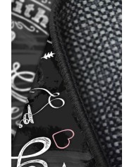 Gerards Modern Kadife Modern Pamuk Tabanlı Yıkanabilen Kaydırmaz Antibakteriyel Mutfak Halısı