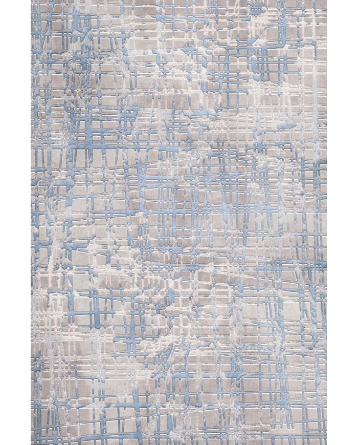 Huner Modern Kadife Eko Desenli Pamuk Tabanlı Yıkanabilen Kaydırmaz Antibakteriyel Salon Halısı