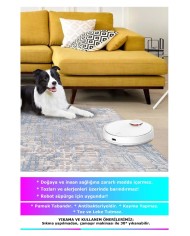 Huner Modern Kadife Eko Desenli Pamuk Tabanlı Yıkanabilen Kaydırmaz Antibakteriyel Salon Halısı