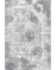 Kali Modern Kadife Eko Desenli Pamuk Tabanlı Yıkanabilen Kaydırmaz Antibakteriyel Salon Halısı