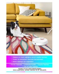 Billa Modern Desenli Kadife Pamuk Tabanlı Yıkanabilen Kaydırmaz Antibakteriyel Salon Halısı