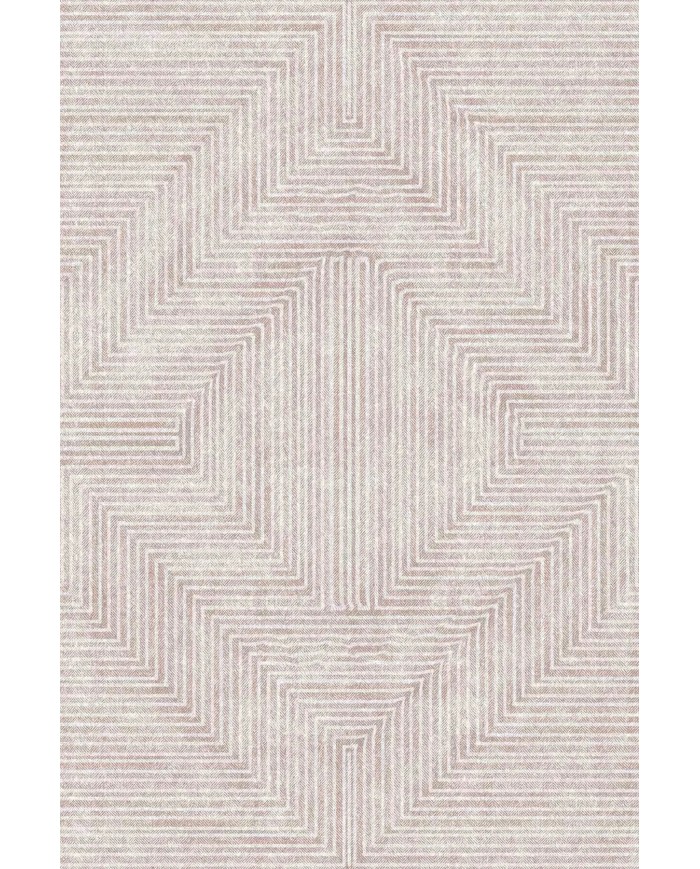 Tegan Modern Kadife  Dekoratif Pamuk Taban Kaymaz Yıkanabilen Antibakteriyel Salon Halısı