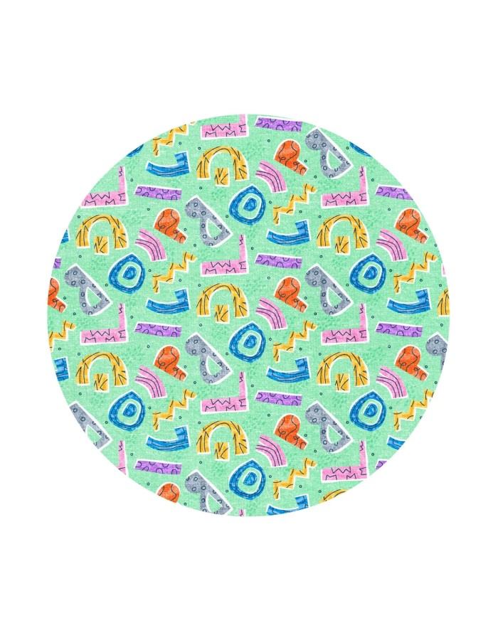 Alava Kadife Antibakteriyel Yıkanabilir Kaymaz Pamuk Tabanlı Çocuk Halısı