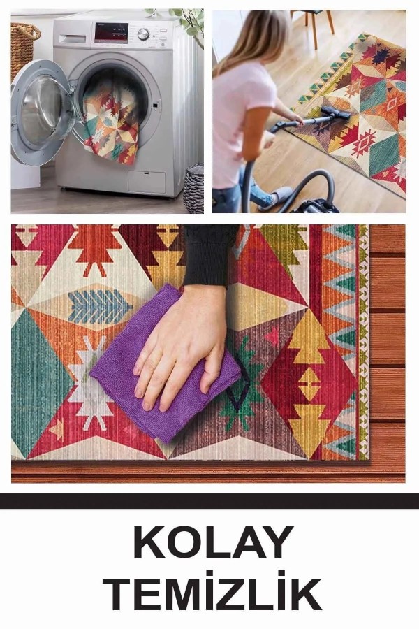 Rhodo Modern Desenli Kadife Pamuk Yıkanabilen Kaydırmaz Antibakteriyel Salon Halısı Rhodo Modern Desenli Kadife Pamuk Yıkanabilen Kaydırmaz Antibakteriyel Salon Halısı