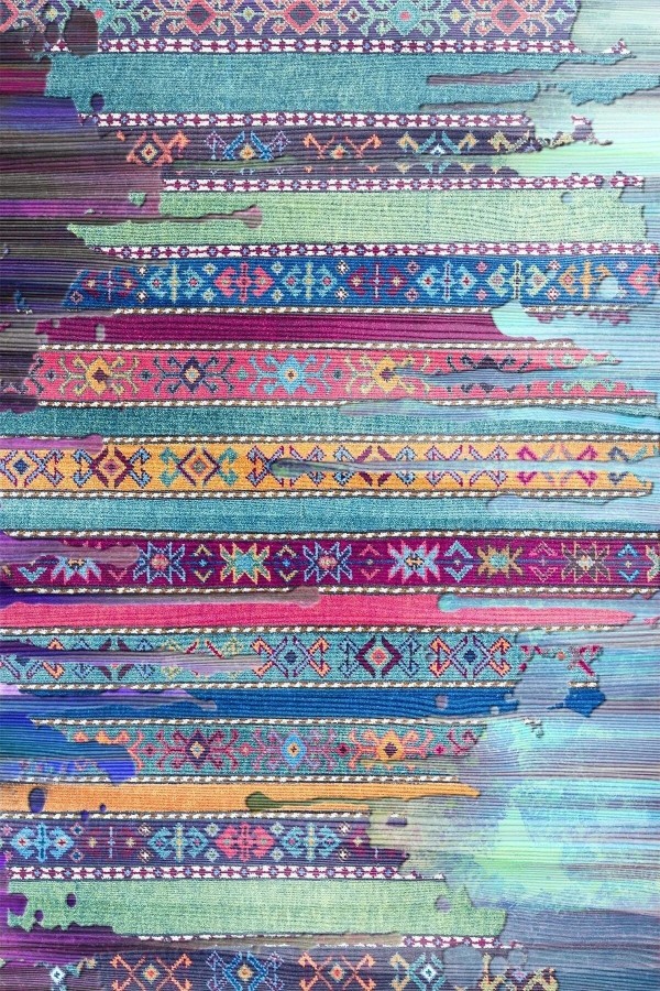 Brielle Modern Kadife Pamuk Tabanlı Yıkanabilen Kaydırmaz Antibakteriyel Salon Halısı