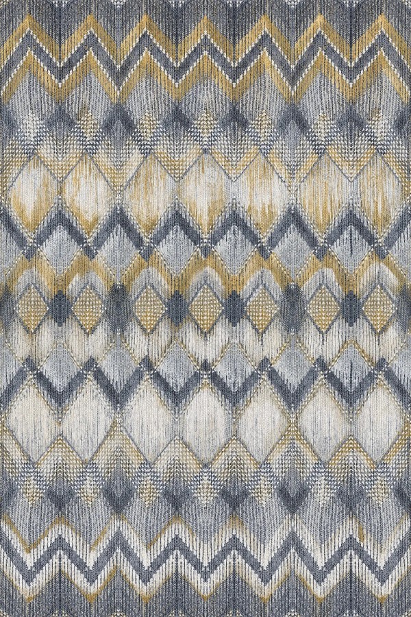 Amaris Modern Kadife Özel Tasarım Pamuk Tabanlı  Yıkanabilen Kaydırmaz Antibakteriyel Salon Halısı