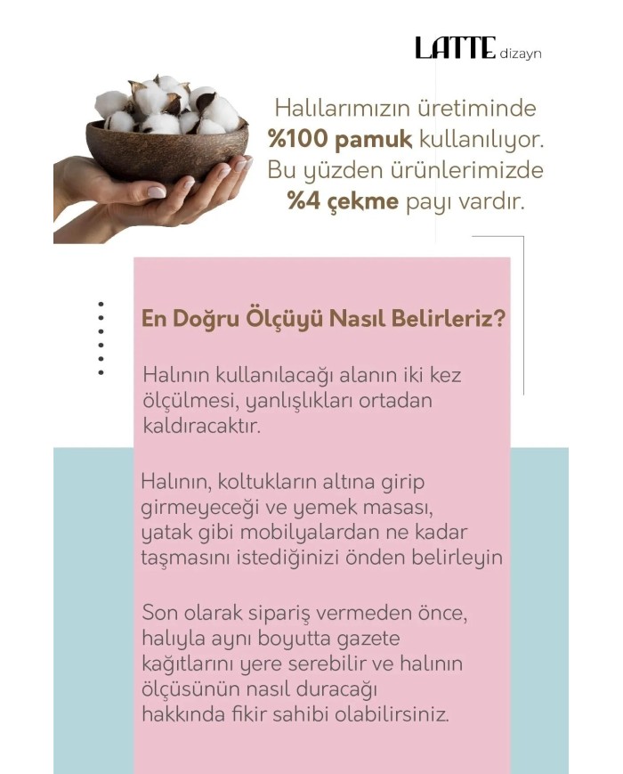 Amaris Modern Kadife Özel Tasarım Pamuk Tabanlı  Yıkanabilen Kaydırmaz Antibakteriyel Salon Halısı