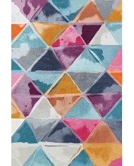 Dali Modern Kadife Pamuk Taban Kaymaz Yıkanabilen Antibakteriyel Salon Halısı