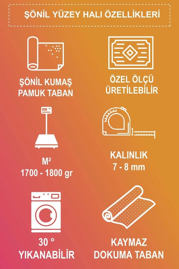 Atomy Şönil Gamer Halısı Pamuk Tabanlı Yıkanabilen, Kaydırmaz Genç Odası Oyuncu Gaming Halısı