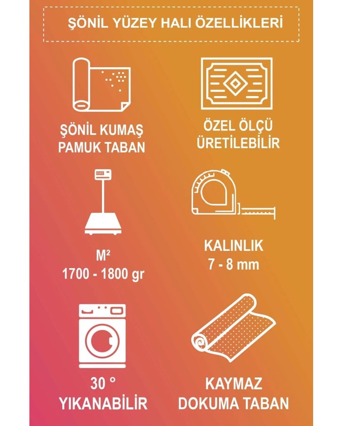 Atomy Şönil Gamer Halısı Pamuk Tabanlı Yıkanabilen, Kaydırmaz Genç Odası Oyuncu Gaming Halısı