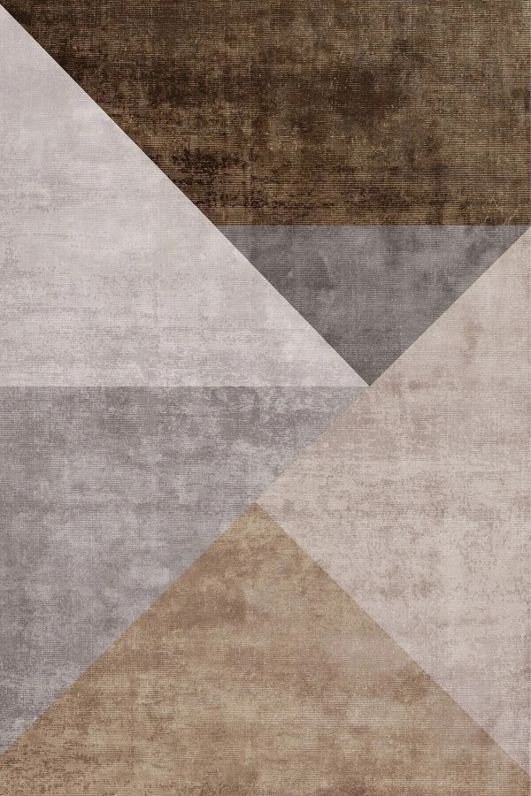 Barty Desenli Pamuk Tabanlı Yıkanabilen Kaydırmaz Kadife Antibakteriyel Salon Halısı