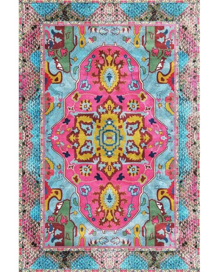 Podmir Şönil Doğal Pamuk Tabanlı Salon Halısı Kaymaz Antibakteriyel Yıkanabilir Çevre Dostu