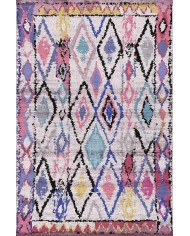 Cora Kadife Dekoratif Özel Tasarım Pamuk Taban Kaydırmaz Yıkanabilen Antibakteriyel Salon Halısı