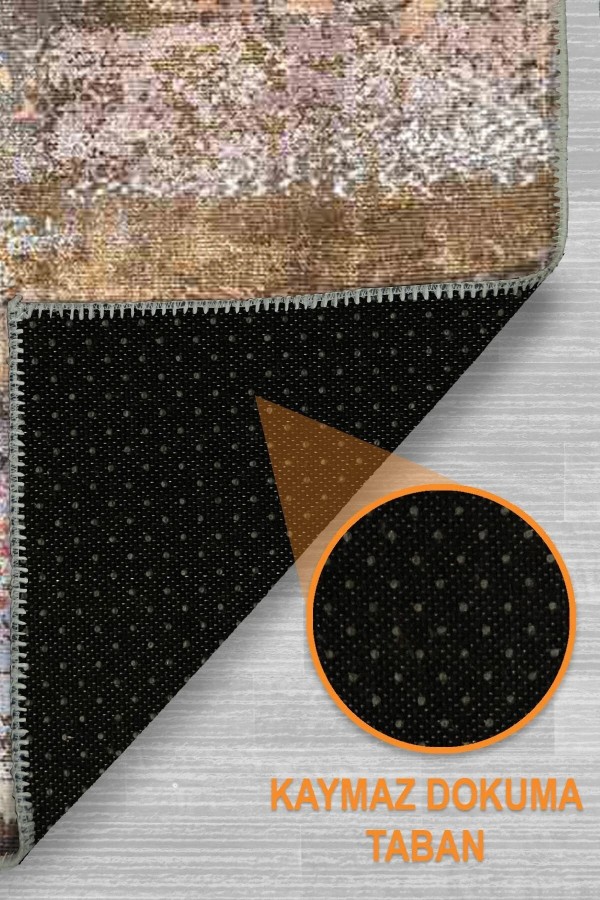 Lola Şönil Doğal Pamuk Tabanlı Salon Halısı Kaymaz Antibakteriyel Yıkanabilir Çevre Dostu