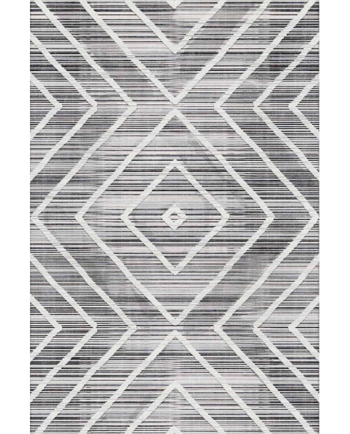 Geilo Pamuk Tabanlı Yıkanabilen Kaydırmaz Antibakteriyel Şönil Salon Halısı