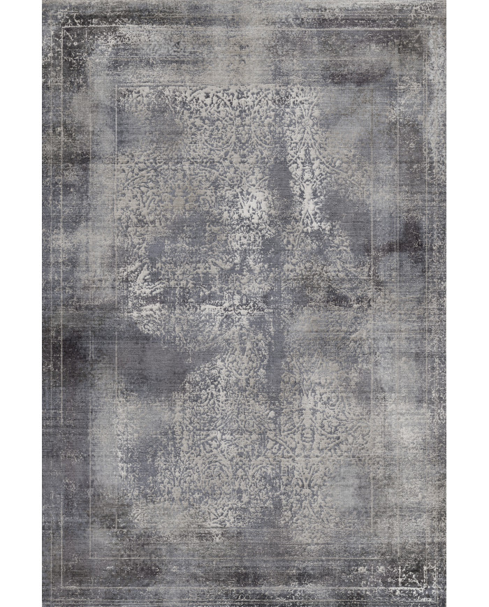 Adnel Desenli Pamuk Tabanlı Yıkanabilen Kaymaz Antibakteriyel Şönil Salon Halısı