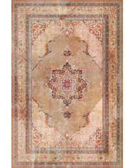 Arthien Pamuk Tabanlı Yıkanabilen Kaydırmaz Antibakteriyel Şönil Salon Halısı