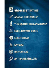 Anelia Patchwork Kadife Pamuk Tabanlı Yıkanabilen Kaymaz Antibakteriyel Salon Halısı