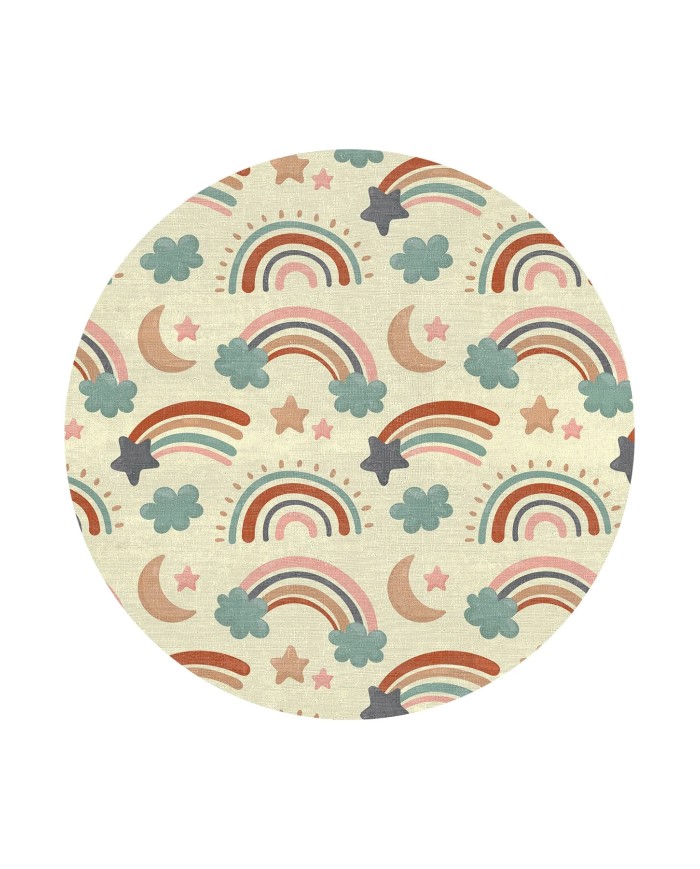 Baby Kadife Antibakteriyel Yıkanabilir Kaymaz Pamuk Tabanlı Çocuk Halısı