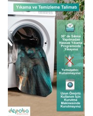 Astic Oyuncu Odası Halısı Kadife Kaymaz Pamuk Tabanlı Yıkanabilir Antibakteriyel Gamer