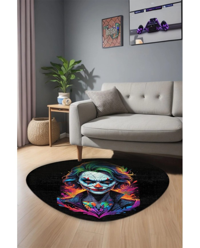 Atel Oyuncu Odası Halısı Şönil Kaymaz Pamuk Tabanlı Yıkanabilir Antibakteriyel Gamer