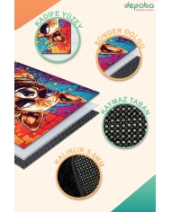 Bron Oyuncu Odası Halısı Kadife Kaymaz Pamuk Tabanlı Yıkanabilir Antibakteriyel Gamer