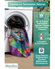 Drawe Oyuncu Odası Halısı Kadife Kaymaz Pamuk Tabanlı Yıkanabilir Antibakteriyel Gamer