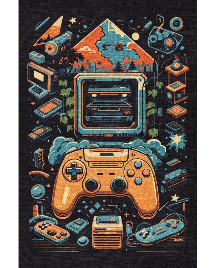 Ready Oyuncu Odası Halısı Kadife Kaymaz Pamuk Tabanlı Yıkanabilir Antibakteriyel Gamer