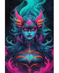 Vamps Oyuncu Odası Halısı Kadife Kaymaz Pamuk Tabanlı Yıkanabilir Antibakteriyel Gamer