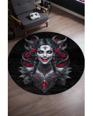 Wampe Oyuncu Odası Halısı Kadife Kaymaz Pamuk Tabanlı Yıkanabilir Antibakteriyel Gamer