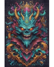 Zeura Oyuncu Odası Halısı Kadife Kaymaz Pamuk Tabanlı Yıkanabilir Antibakteriyel Gamer