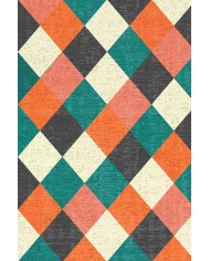 Krena Kadife Yıkanabilir Kaymaz Pamuk Tabanlı Antibakteriyel Mutfak Halısı