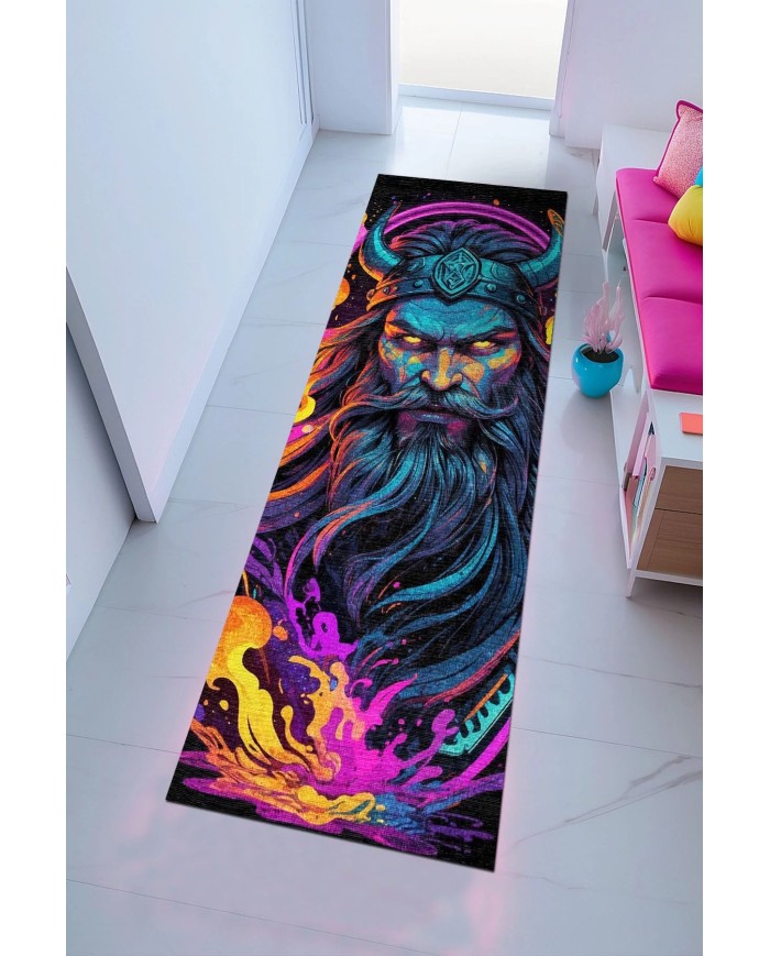 Samor Kadife Antibakteriyel Yıkanabilir Kaymaz Pamuk Tabanlı Yolluk