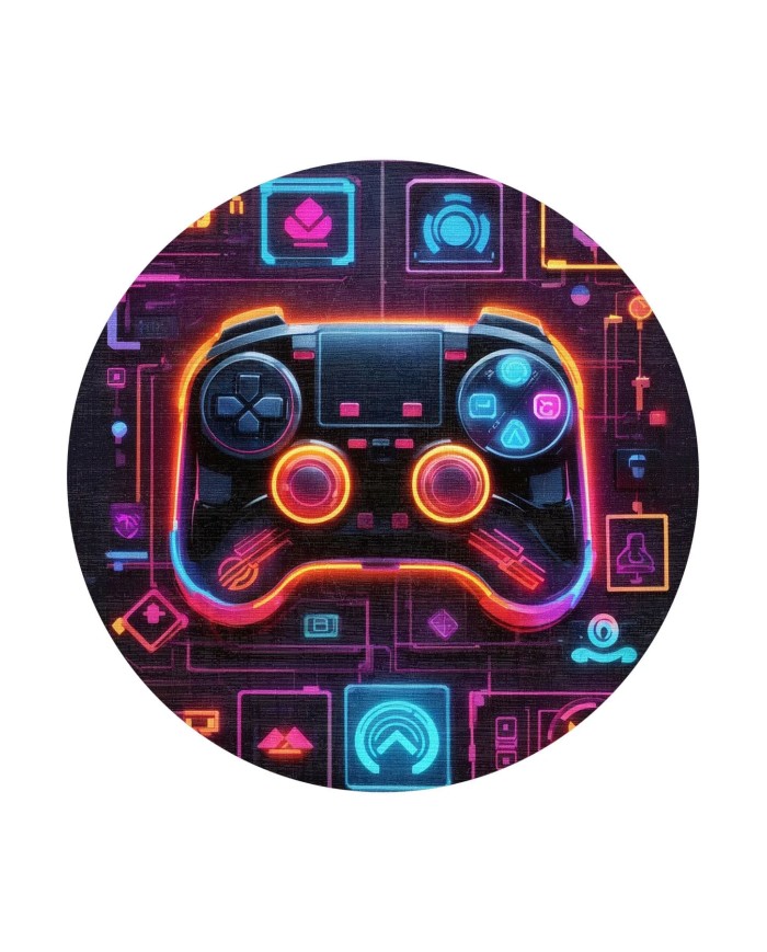 Gampe Oyuncu Odası Halısı Kadife Kaymaz Pamuk Tabanlı Yıkanabilir Antibakteriyel Gamer