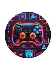 Gampe Oyuncu Odası Halısı Kadife Kaymaz Pamuk Tabanlı Yıkanabilir Antibakteriyel Gamer