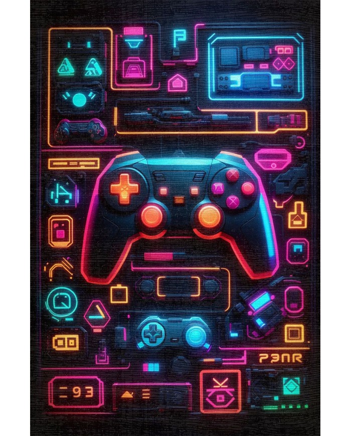 Penra Oyuncu Odası Halısı Kadife Kaymaz Pamuk Tabanlı Yıkanabilir Antibakteriyel Gamer