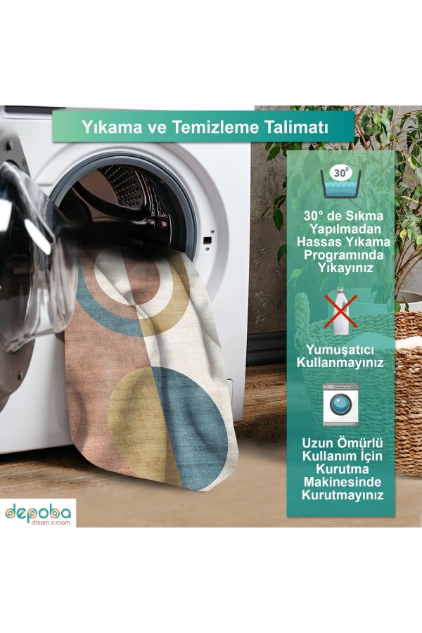 Sarema Kadife Yıkanabilir Kaymaz Pamuk Tabanlı Antibakteriyel Salon Halısı Sarema Kadife Yıkanabilir Kaymaz Pamuk Tabanlı Antibakteriyel Salon Halısı