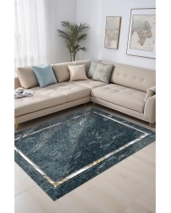 Setap Kadife Yıkanabilir Kaymaz Pamuk Tabanlı Antibakteriyel Salon Halısı