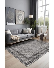 Sala Kadife Yıkanabilir Kaymaz Pamuk Tabanlı Antibaktriyel Salon Halısı