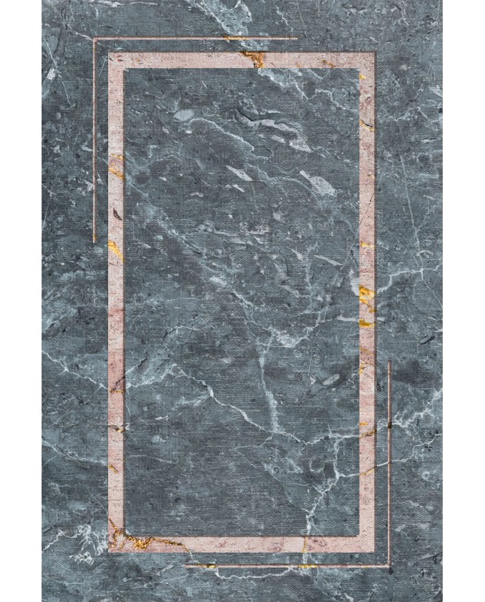 Faran Kadife Yıkanabilir Kaymaz Pamuk Tabanlı Antibakteriyel Salon Halısı